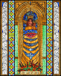 Wood Plaque - Our Lady of Loreto by B. Nippert