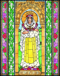 Wood Plaque - Our Lady of La Salette by B. Nippert