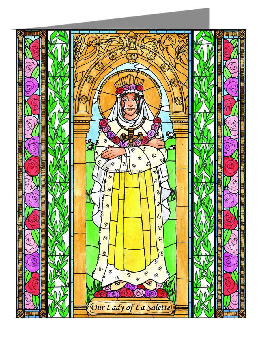 Our Lady of La Salette - Note Card Custom Text