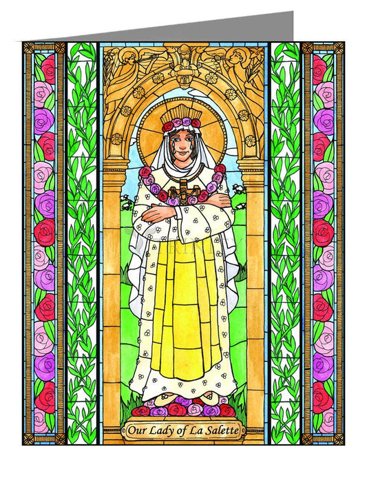 Our Lady of La Salette - Note Card Custom Text