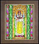 Wood Plaque Premium - Our Lady of La Salette by B. Nippert