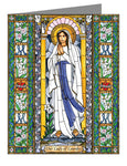 Note Card - Our Lady of Lourdes by B. Nippert