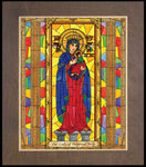 Wood Plaque Premium - Our Lady of Perpetual Help by B. Nippert