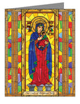 Note Card - Our Lady of Perpetual Help by B. Nippert