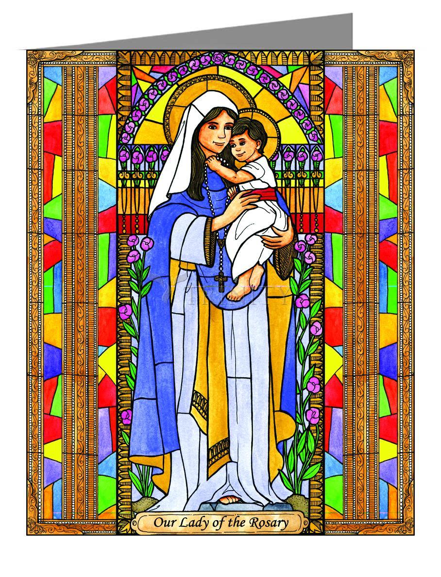 Our Lady of the Rosary - Note Card