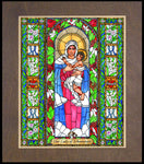 Wood Plaque Premium - Our Lady of Schoenstatt by B. Nippert