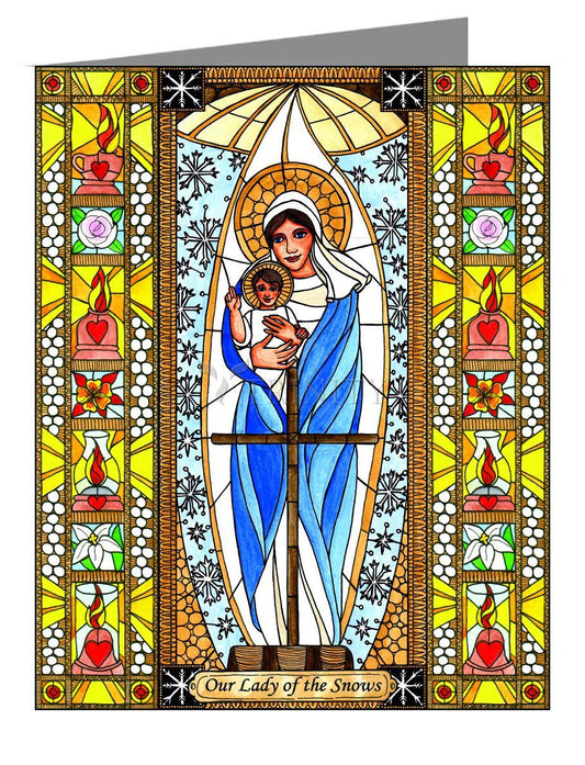 Our Lady of the Snows - Note Card
