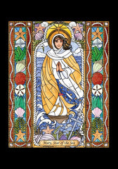 Holy Card - Our Lady Star of the Sea by B. Nippert