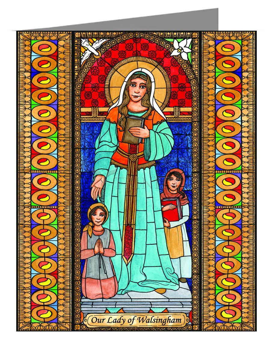 Our Lady of Walsingham - Note Card Custom Text