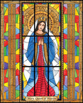 Wood Plaque - Mary, Queen of Heaven by B. Nippert