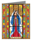 Custom Text Note Card - Mary, Queen of Heaven by B. Nippert