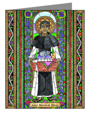 Note Card - St. Martin de Porres by B. Nippert