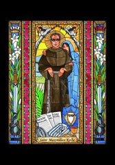 Holy Card - St. Maximilian Kolbe by B. Nippert