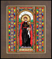 Wood Plaque Premium - St. John Neumann by B. Nippert