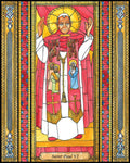 Wood Plaque - St. Paul VI by B. Nippert