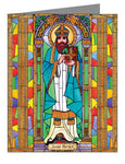 Custom Text Note Card - St. Patrick by B. Nippert