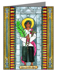 Note Card - St. Lorenzo Ruiz by B. Nippert