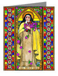 Note Card - St. Thérèse of Lisieux by B. Nippert