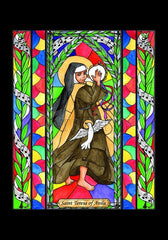 Holy Card - St. Teresa of Avila by B. Nippert