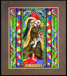 Wood Plaque Premium - St. Teresa of Avila by B. Nippert