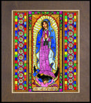 Wood Plaque Premium - Our Lady of Guadalupe by B. Nippert