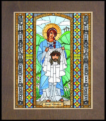 Wood Plaque Premium - St. Veronica by B. Nippert