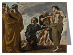 Note Card - Moses and Messengers from Canaan by Museum Art