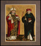 Wood Plaque Premium - Sts. Adalbert and Procopius by Museum Art