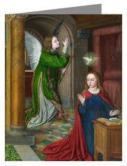 Custom Text Note Card - Annunciation by Museum Art