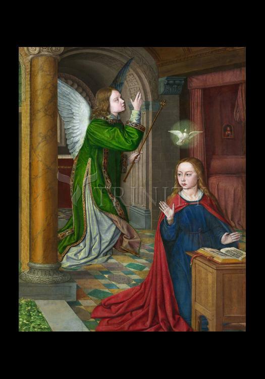 Annunciation - Holy Card