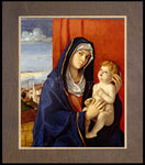 Wood Plaque Premium - Madonna and Child by Museum Art