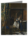 Note Card - Allegory of Catholic Faith by Museum Art
