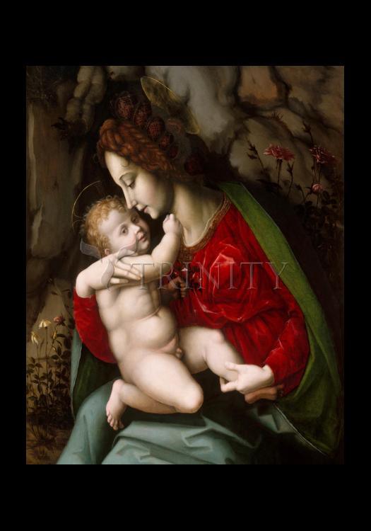Madonna and Child - Holy Card