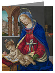 Note Card - Madonna and Child by Museum Art