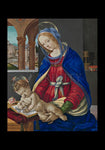 Holy Card - Madonna and Child by Museum Art
