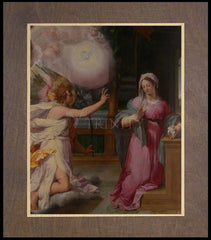 Wood Plaque Premium - Annunciation by Museum Art