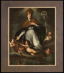 Wood Plaque Premium - Ascension of St. Gennaro by Museum Art