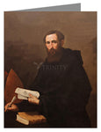 Custom Text Note Card - St. Augustine by Museum Art