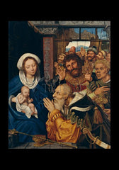 Holy Card - Adoration of the Magi by Museum Art