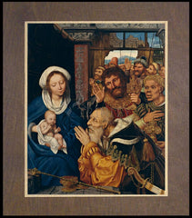 Wood Plaque Premium - Adoration of the Magi by Museum Art