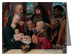 Note Card - Adoration of the Magi by Museum Art