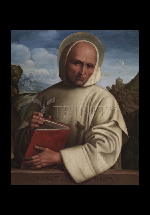 St. Bruno of Cologne - Holy Card