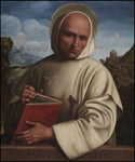 Wood Plaque - St. Bruno of Cologne by Museum Art