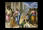 Holy Card - Christ Healing the Blind by Museum Art