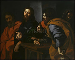 Wood Plaque - Calling of St. Matthew by Museum Art