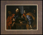 Wood Plaque Premium - Calling of St. Matthew by Museum Art