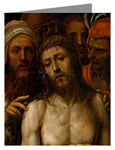 Custom Text Note Card - Christ Presented to the People (Ecce Homo) by Museum Art
