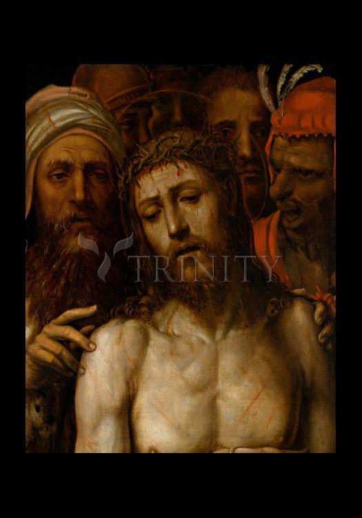 Christ Presented to the People (Ecce Homo) - Holy Card