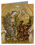 Note Card - Coronation of Mary by Museum Art