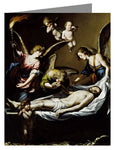 Note Card - Christ with Lamenting Angels by Museum Art
